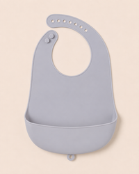 Bavoir en silicone, imperméable