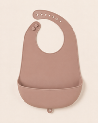 Bavoir en silicone, imperméable