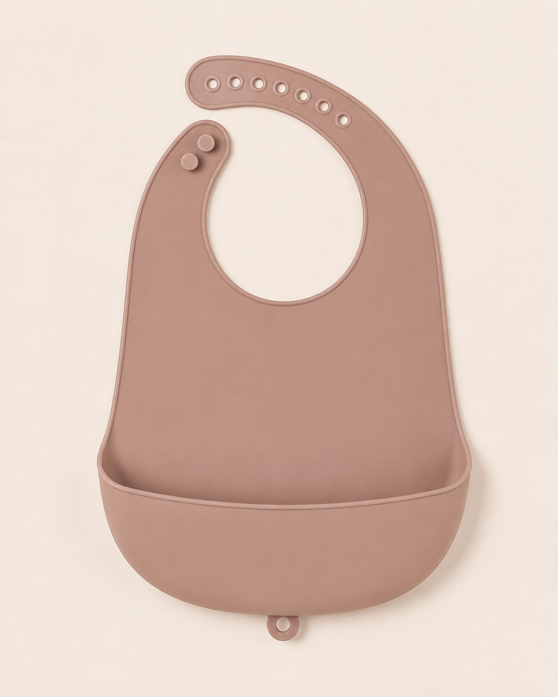 Bavoir en silicone, imperméable