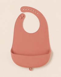 Bavoir en silicone, imperméable