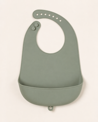 Bavoir en silicone, imperméable