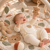 Combinaison tricotée bébé, coton