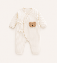Combinaison tricotée bébé, coton