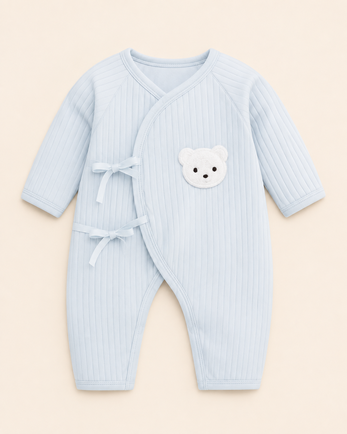 Combinaison tricotée bébé, coton
