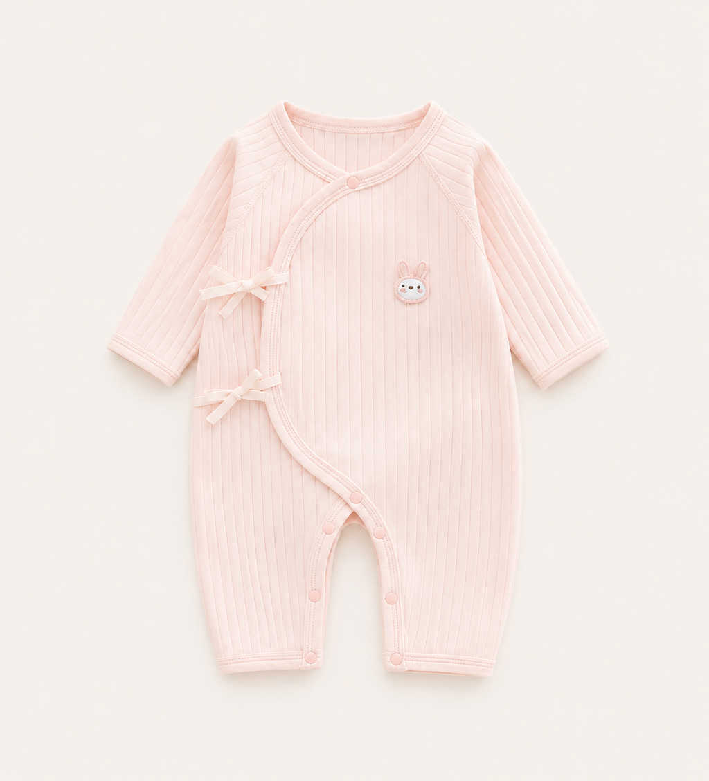 Combinaison tricotée bébé, coton